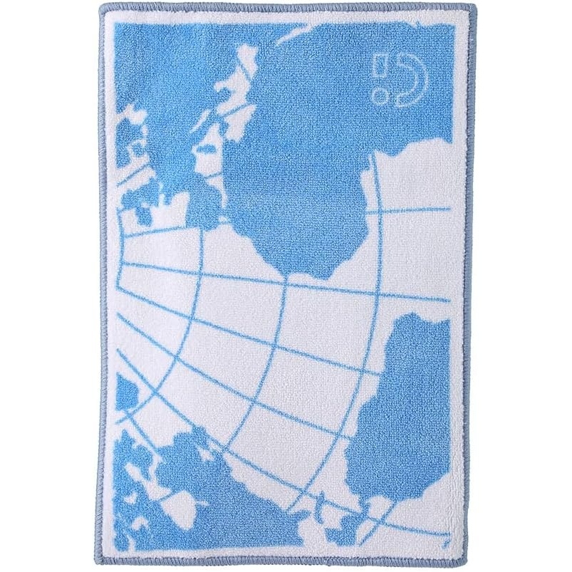 image:imageMINISO I Love Earth Rectangle Door Mat 236x157 Durable Welcome Mat Low Profile Floor Mat Carpet Front Doormat Indoor Outdoor Door Rug Non Slip Entrance Rugs for EntrywayLiving RoomBedroom