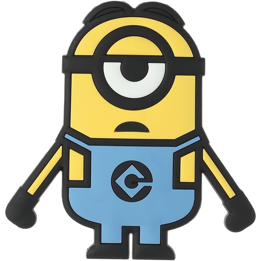 image:imageMINISO Minions Collection PVC Soft Rubber Hook 1Pc Traceless Sticky Hook Car Headrest Suction Door Wall Hooks for Home Kitchen Bathroom Random Color