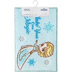 MINISO Frozen Door Mat 23.6″x15.7″ | Durable Welcome Mat Non Slip Entrance Rug for Indoor Outdoor Use | Low Profile Front Doormat for Entryway, Living Room, Bedroom