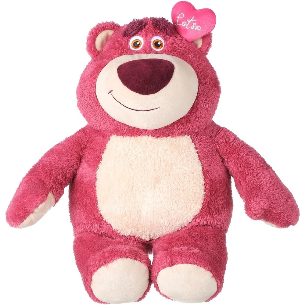 image:imageMINISO 14 Lotso Disney Officially Authorized Genuine Toy Story Plush Lotso Iconic Cuddly amp Scented Toy Character with Embroidered Eyes amp Soft Plush Features Suitable for All Ages14 Lotso LOVE Strawberry Bear