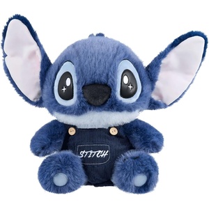 MINISO Disney 9.1” Stitch Plush Toy, Lilo & Stitch Stuffed Animal Plushies,Soft Cute Premium Plush Doll Gifts for Girls Boys Kids and Disney Fans Suitable for All Ages(14″ Overalls Style)