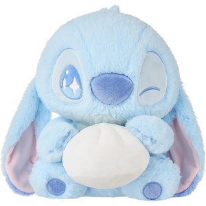 MINISO Disney Lilo & Stitch Stuffed Animal 12″ Cute Stitch Plush Toy Soft Huggable Peluche Collection Birthday Gifts for Girls Boys Kids Women Men Disney Fans (12″ Ukelele Stitch Stuffed Animal)(11‘’ Dumpling Stitch)