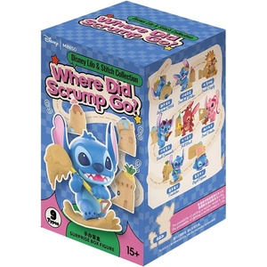 MINISO Disney Stitch “Where Did Little Gold Go?” Collection Blind Box – Random Mystery Box Figure, Cute Collectible Model for Home Desk Decor and Birthday Gifts